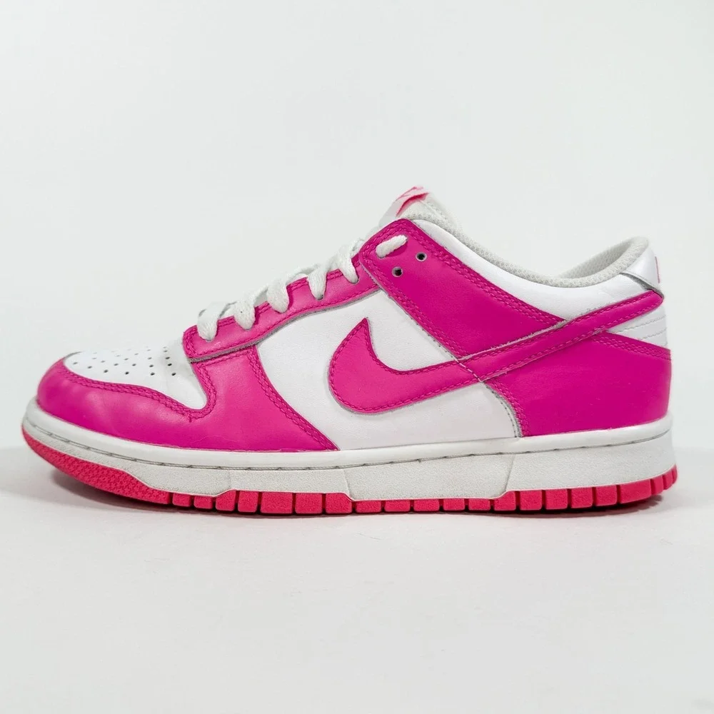 Nike Dunk Low GS Pink White FB9109-102 Youth 6Y Womens‎ 7.5 Sneakers